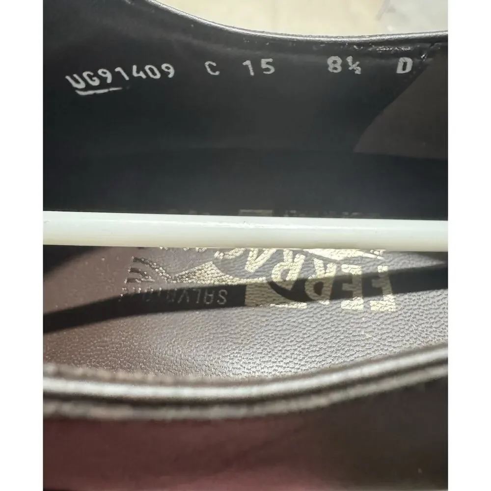 Salvatore Ferragamo Luce (Auburn Calf) Oxford sz. 8.5D - Picture 7 of 8